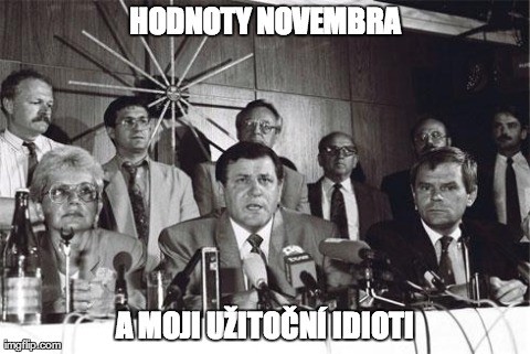Hodnoty novembra